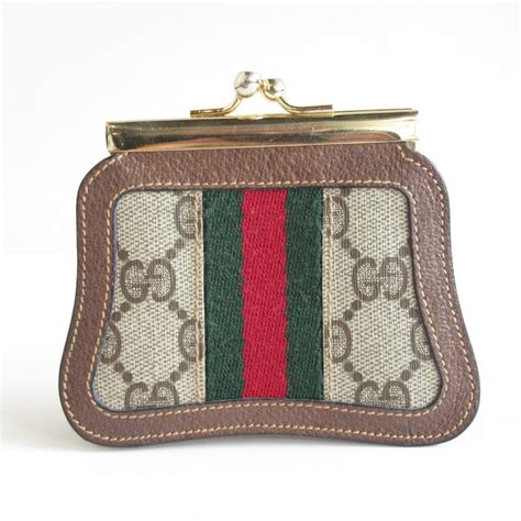 vintage gucci wallet coin purse|Gucci inspired coin purse.